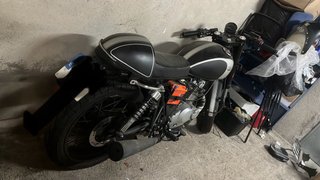 Mash Cafe Racer 125 Negra/Plata PARA REPARAR