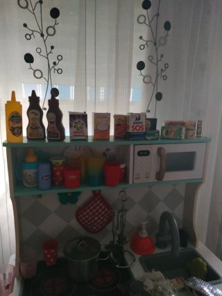 Lote Cocinita Juguete y Accesorios