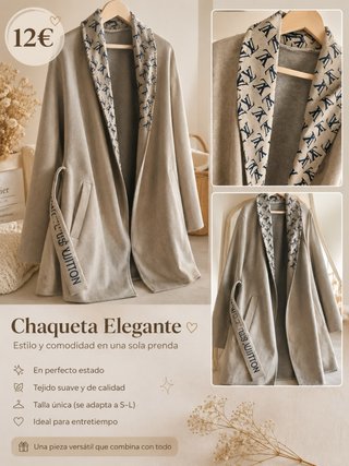 Chaqueta elegante LV talla única