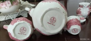 Juego de té/café porcelana inglesa Adams