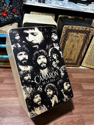 Cajón Flamenco Personalizado Artesano