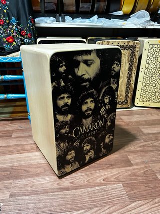 Cajón Flamenco Personalizado Artesano