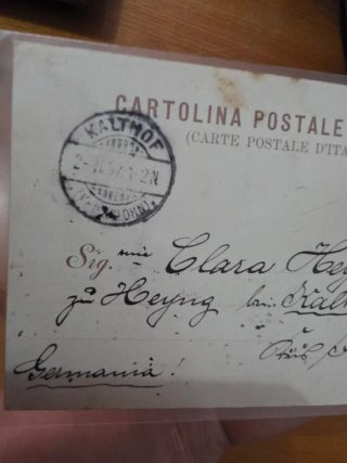 Cartolina Milano 1897 Panorama