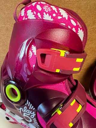 Patines Oxelo Play 5 Talla Ajustable + Proteccione
