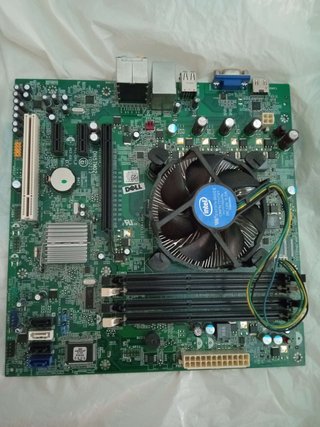 Placa Base Dell DH57M02 + Intel CPU y Ventilador