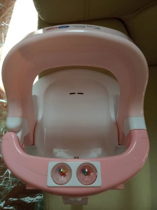 Asiento Bañera Bebé Rosa