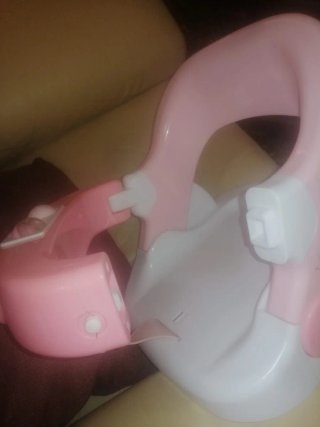 Asiento Bañera Bebé Rosa