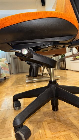 Silla de oficina giratoria reclinable