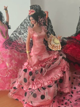 Grandi bambole flamenche Marin Vintage
