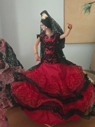 Grandi bambole flamenche Marin Vintage