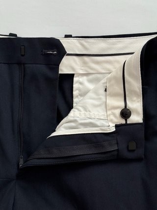 Pantalón de traje MNG azul marino Super Slim Fit