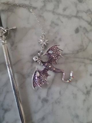 Marcapáginas Espada Dragón