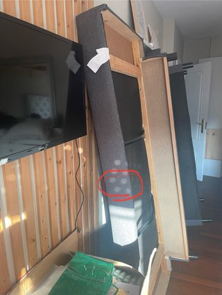 Sofá Cama Ikea Gris Tela Knisa