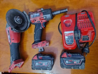 Radial, Taladro Impacto, 2 Baterías y Cargador