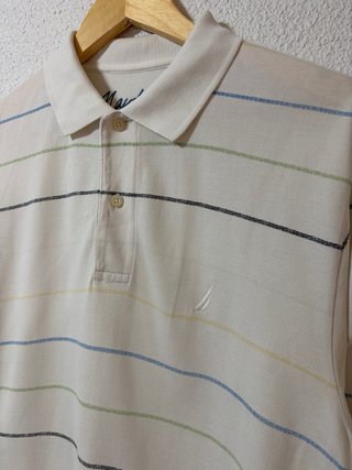 Polo Nautica Rayas Multicolor Algodón