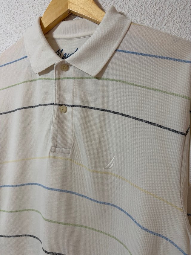 Polo Nautica Rayas Multicolor Algodón