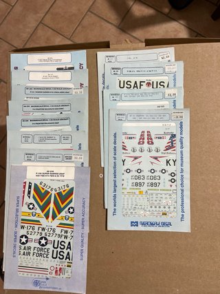 Decal Set Microscale 1/48 Aircraft