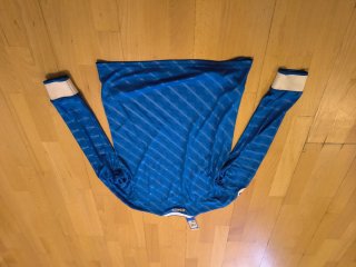 Camiseta Real Madrid Adidas Manga Larga Azul
