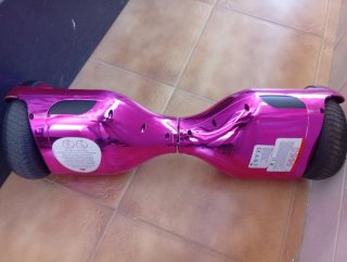 Hoverboard Rosa Metálico