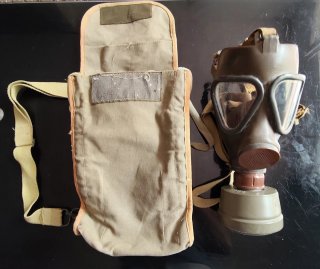 Máscara Antigás M3 Ejército Español Vintage