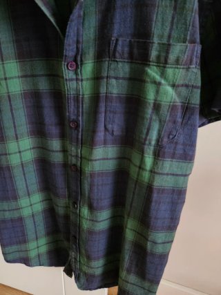 Camisa hombre Cedarwood State cuadros verde/azul
