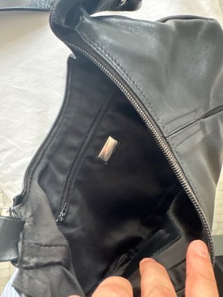 Bolso Coccinelle Negro Cuero