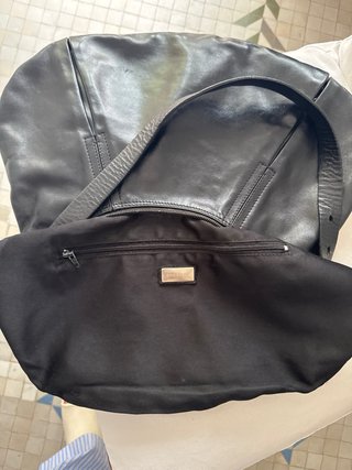 Bolso Coccinelle Negro Cuero