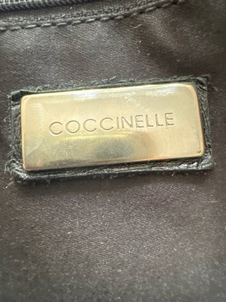 Bolso Coccinelle Negro Cuero