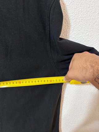 Polo Dockers Negro 100% Algodón Manga Corta