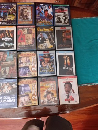 Colección DVD Cine de Acción y Oeste