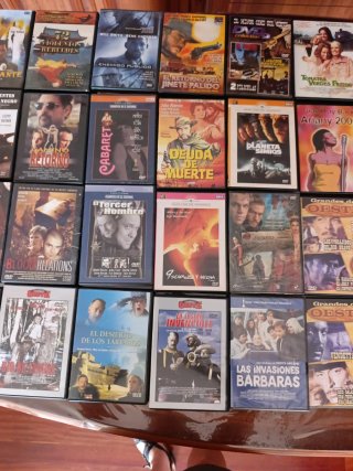 Colección DVD Cine de Acción y Oeste