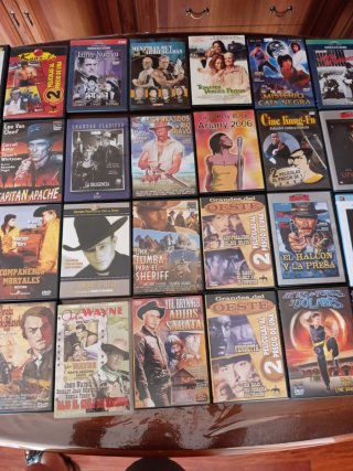 Colección DVD Cine de Acción y Oeste