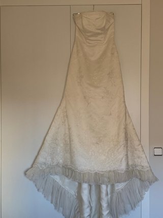 Vestido de Novia Blanco Nuevo con etiqueta