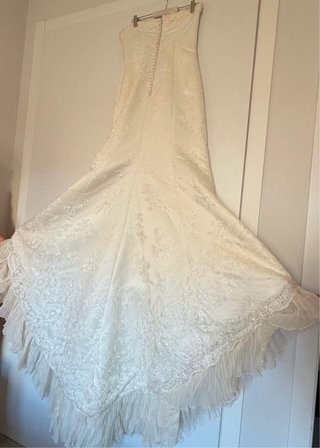 Vestido de Novia Blanco Nuevo con etiqueta