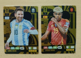 Panini World Cup 2026 Yamal + Messi Golden Baller