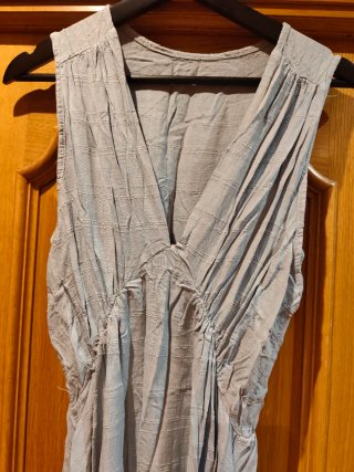 Vestido gris talla única