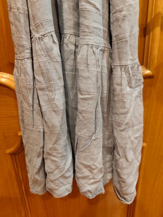 Vestido gris talla única