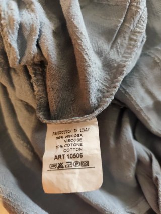 Vestido gris talla única