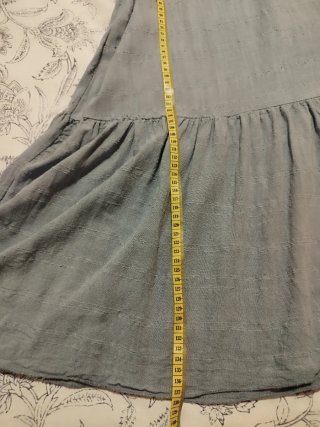Vestido gris talla única