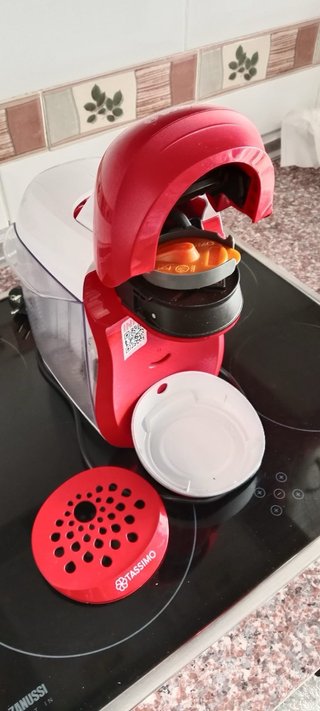 Cafetera Bosch Tassimo Roja