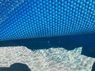 Manta térmica para piscina