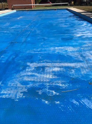 Manta térmica para piscina