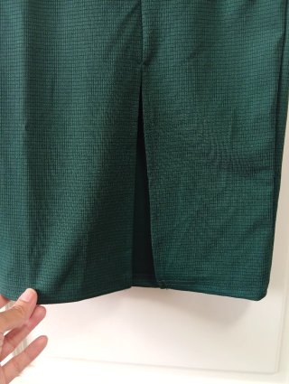 Falda verde de Shein