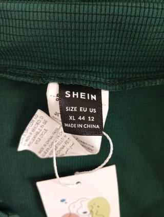 Falda verde de Shein