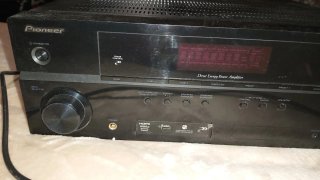 Receptor AV Pioneer Negro vsx-420 con mando