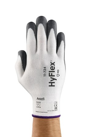 1 paio di guanti Ansell HyFlex 11/724 Taglia 9