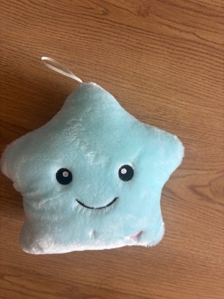 Peluche estrella azul