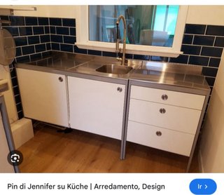 2 Armarios Altos de Cocina Negros UDDEN de IKEA
