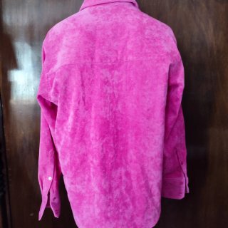 Camisa pana rosa Zara Talla XS