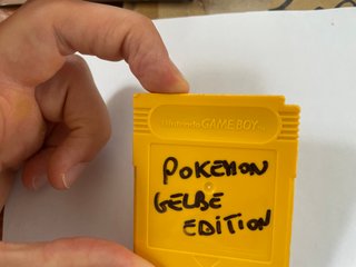 Pokemon Gelbe Edition Nintendo Game Boy Tedesco Ad